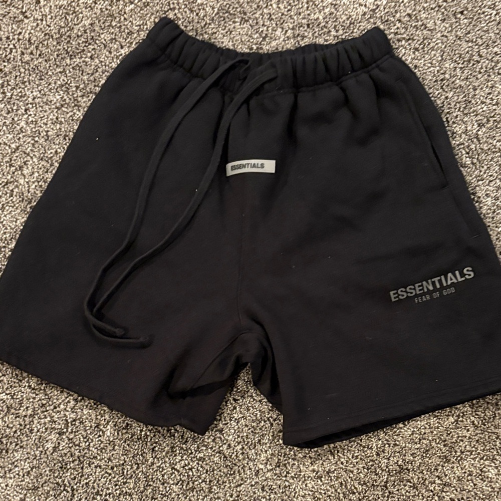 Black Men's sweat Shorts